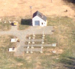 Aerial View of the Operations Building just after substantial completion.